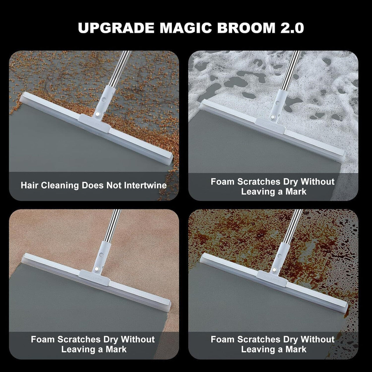 Homexa Magic Broom Silicon Floor Wiper