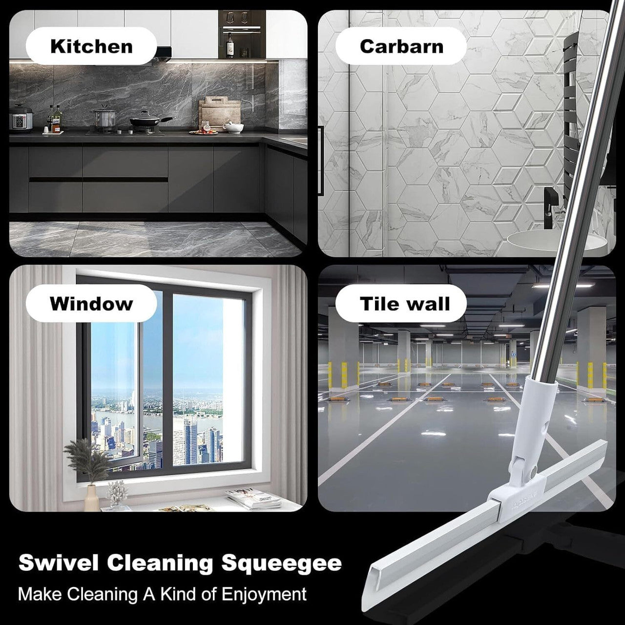 Homexa Magic Broom Silicon Floor Wiper