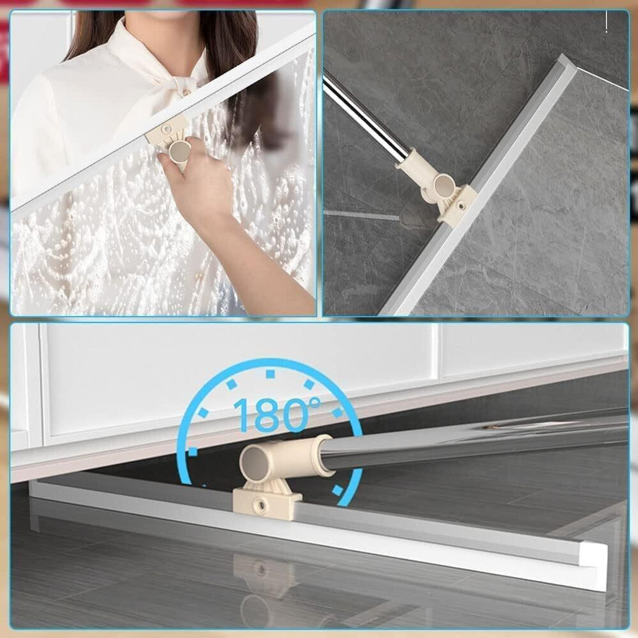 Homexa Magic Broom Silicon Floor Wiper